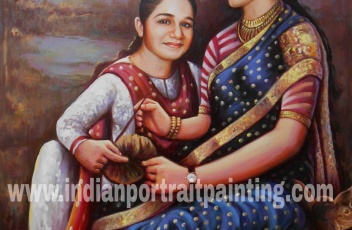 Famous indian portrait paintings