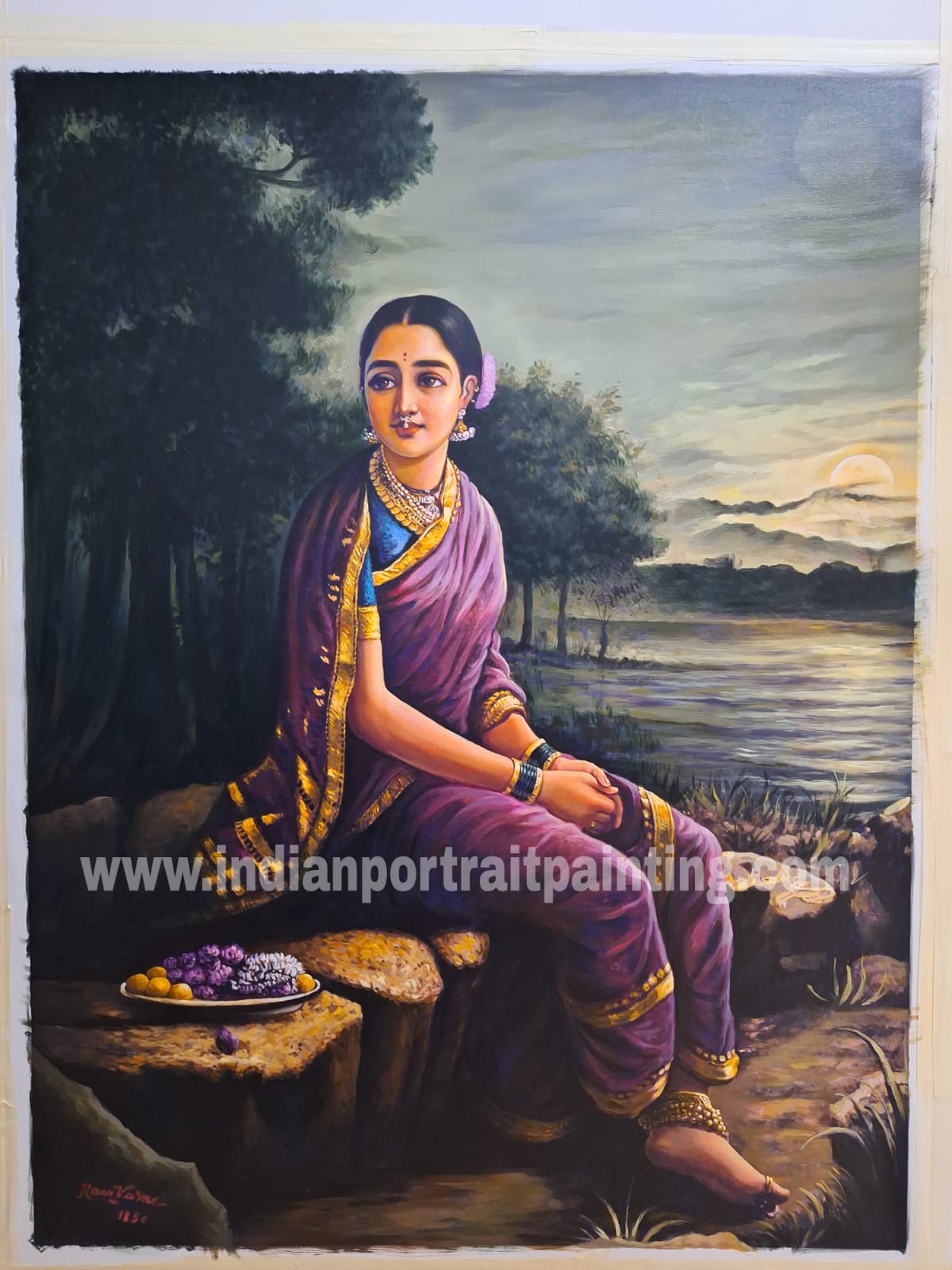 Canvas oil painting