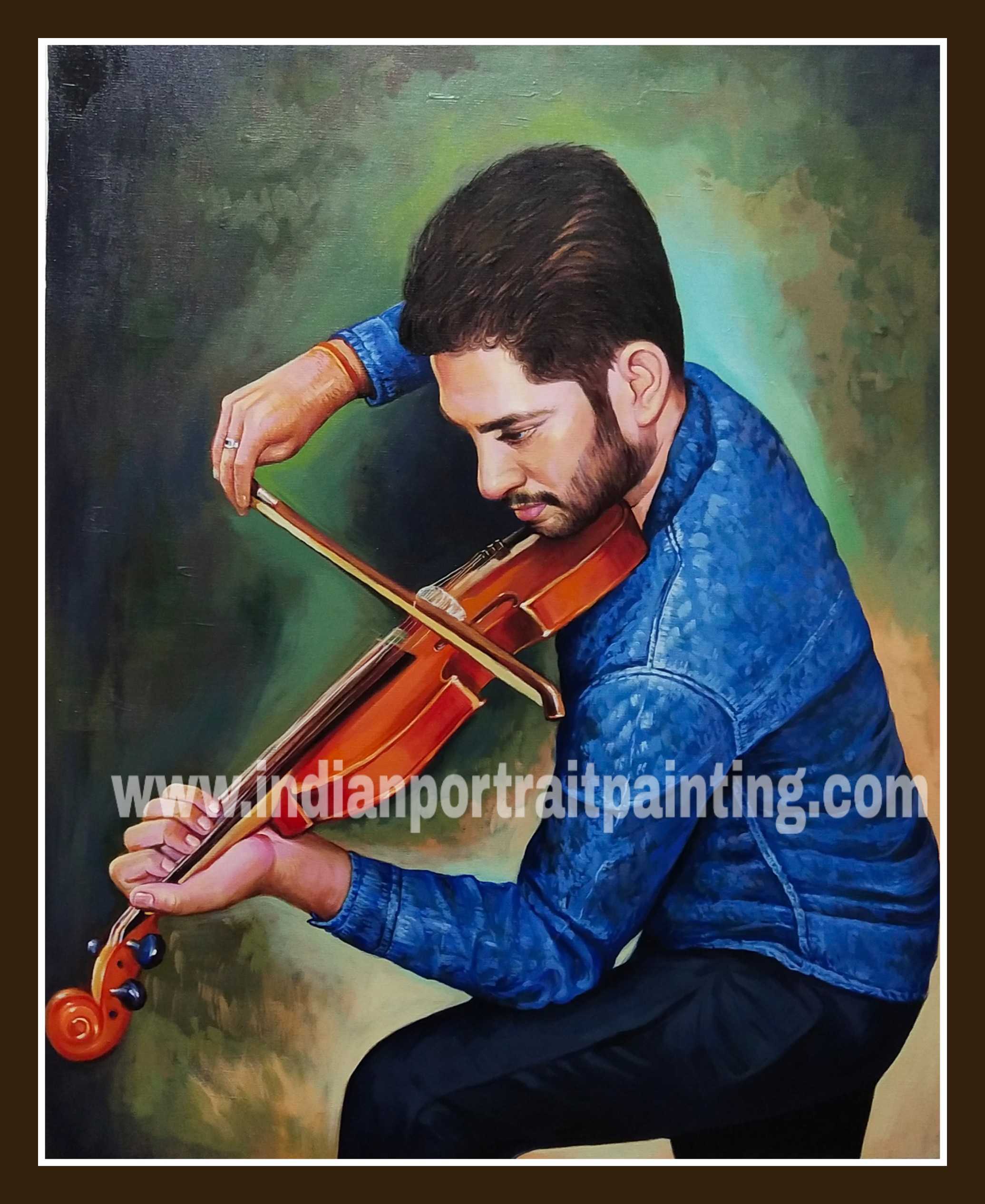 from photo to portrait painting online