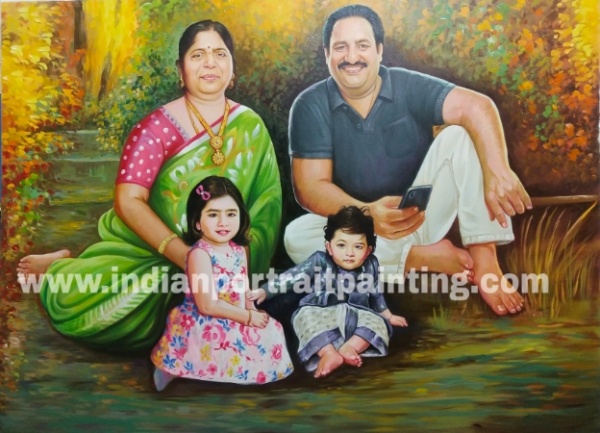 HOME - Indian Portrait Painting